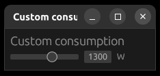 Custom consumption